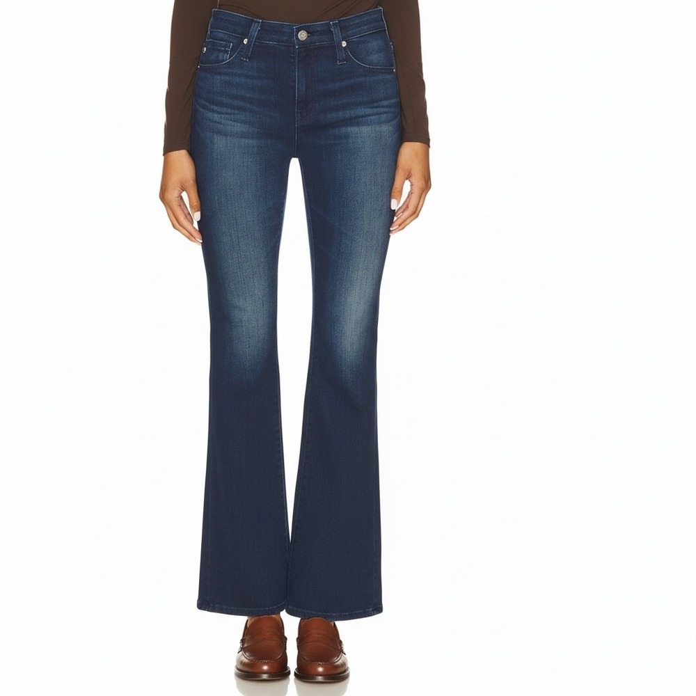 AG Adriano Goldschmied | Farrah Boot Jeans Size 27/4 Dark Blue High Rise Bootcut
